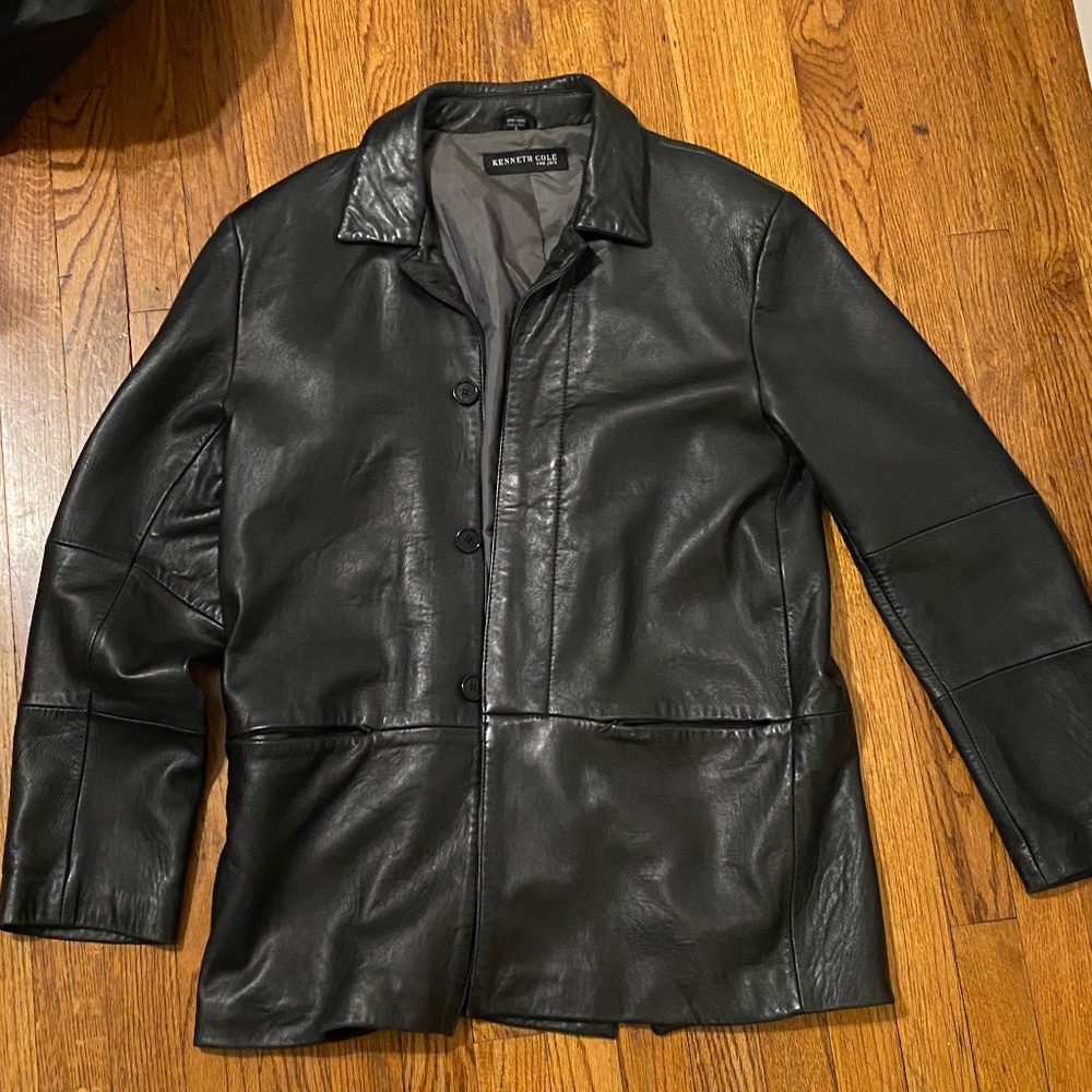 Kenneth Cole Leather Jacket